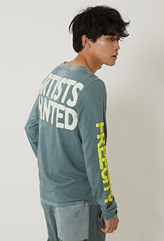 FREECITY /FCTLST140 ARTISTWANTED SUPERVINTAGE LONG SLEEVE T