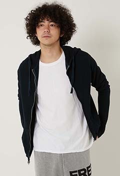 FREECITY FCTZIP019 SUPERRFLUFF LUX ZIP HOODIE