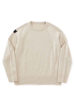 FREECITY ACTCCW035 BACKSTRIKE DOVESUPERLUX LORO PIANA CASHMERE CREW