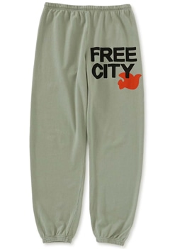 FREECITY FCBSWP058 FREECITY LARGE SWEAT PANT（S / SV GREY）