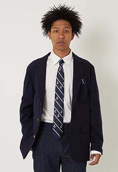 ストレッチウール イージーフィットブレザー