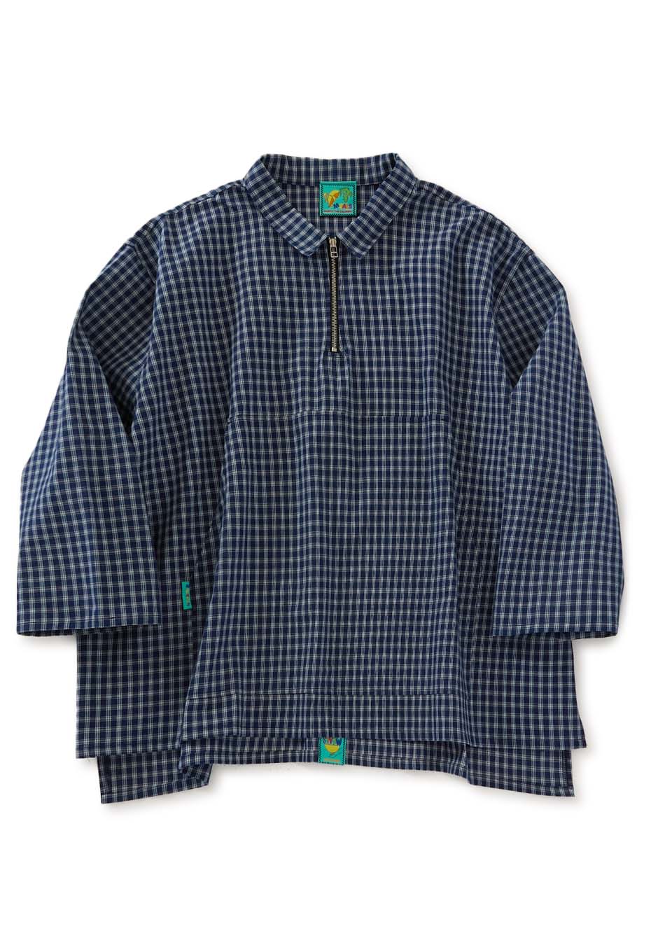 MEALS CLOTHING ZIP PULLOVER PICNIC PLAD