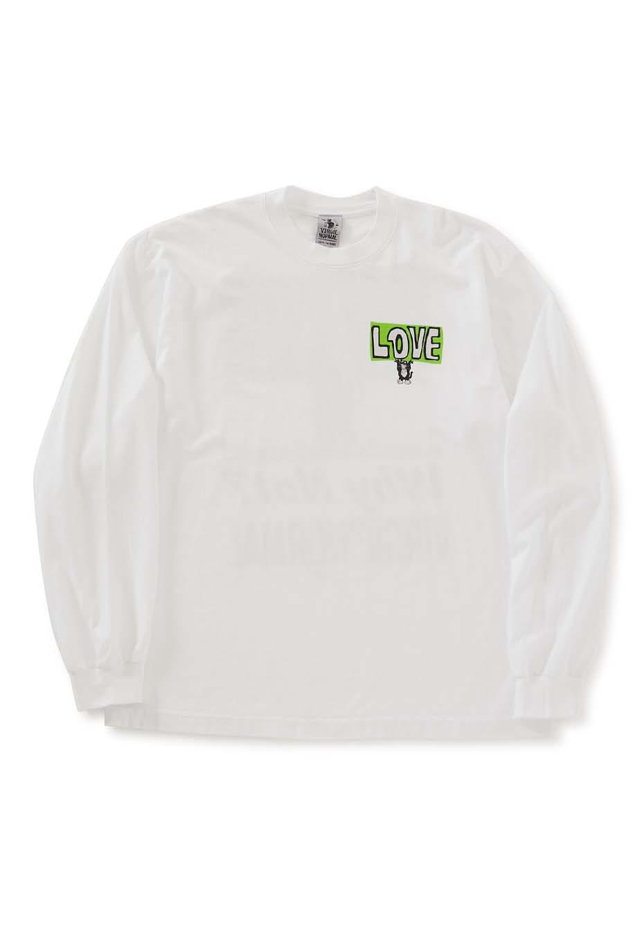 VIRGIL NORMAL LOVE WHY NOT Long Sleeve T-shirts