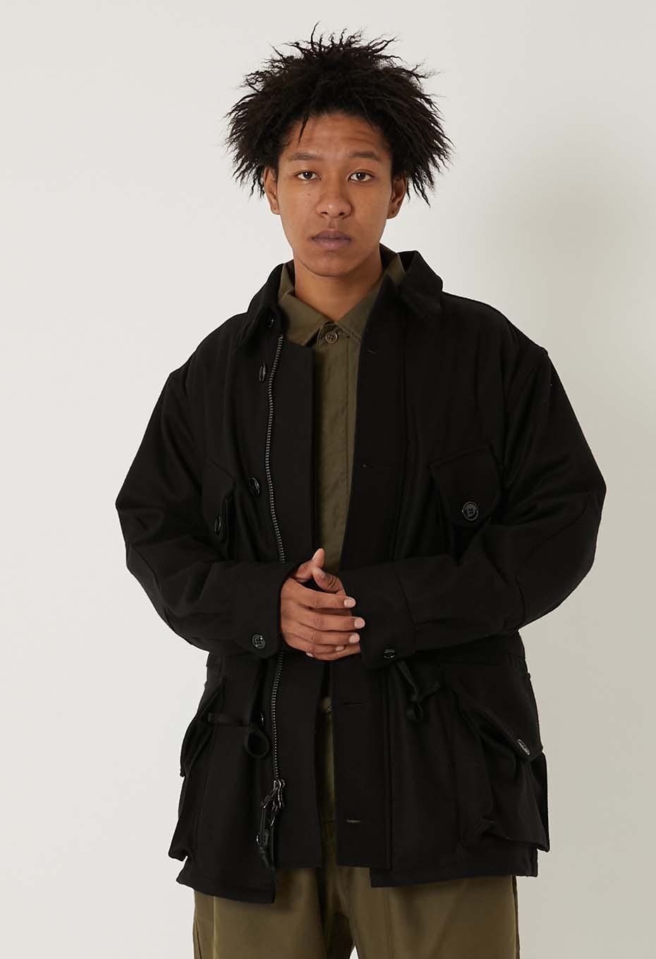 【新品】monitaly military half coat 【19ss】