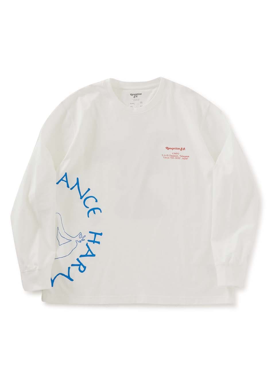 RECEPTION /KAISO BAKERY ロングスリーブ Tシャツ