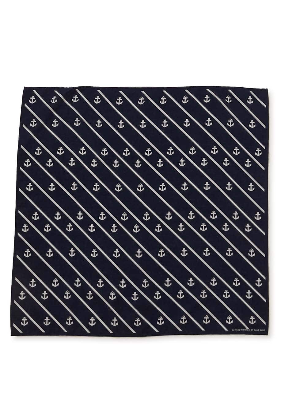 Anchor regimental stripe bandana