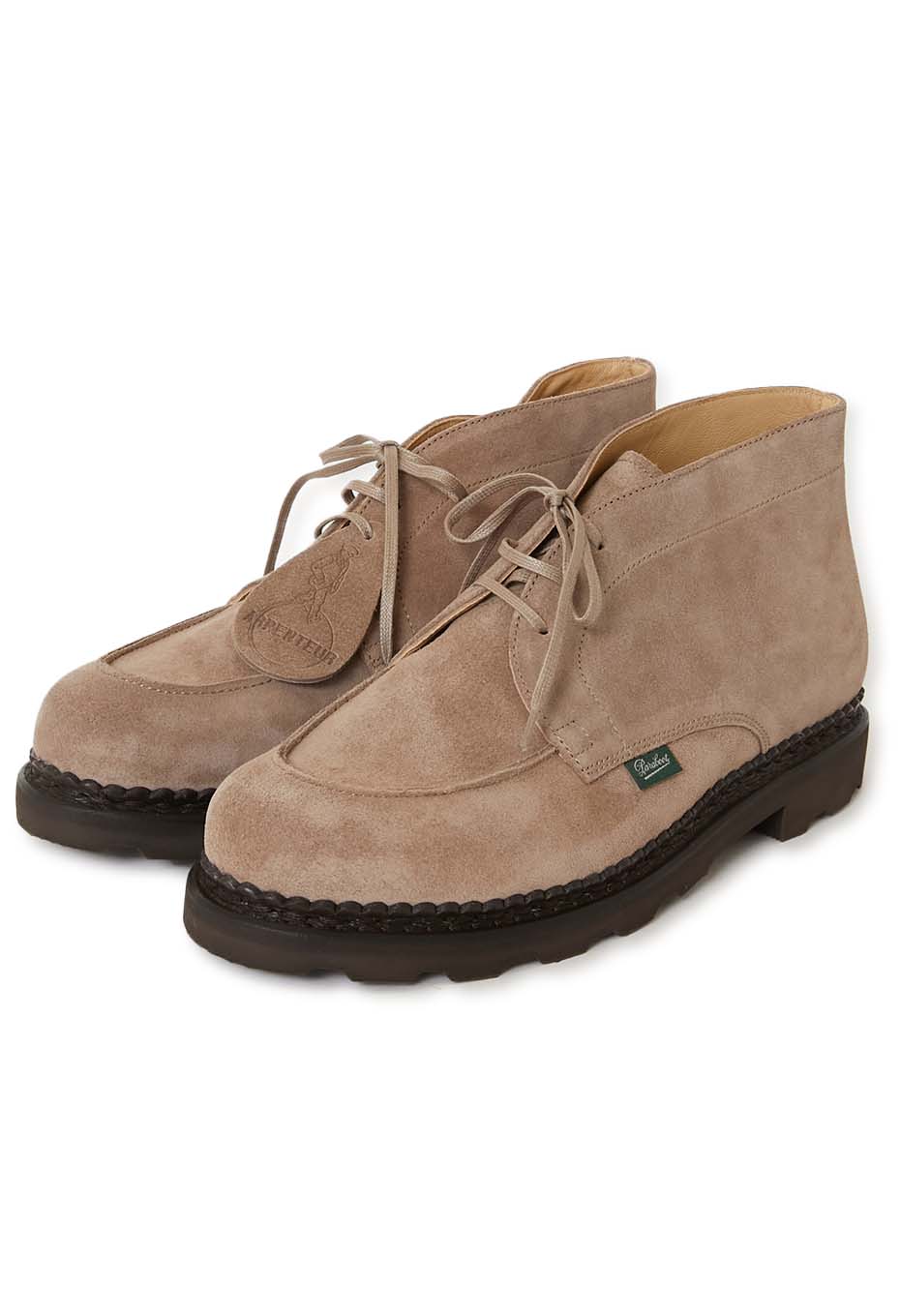 PARABOOTS FOR ARPENTEUR CHUKKA SUEDE SHOES