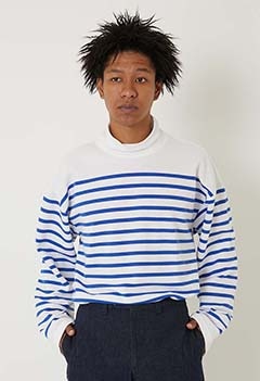 ARPENTEUR ORLO ボーダー ロングスリーブ Tシャツ
