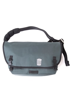 TRASH BAGS TRASH CAN MESSENGER BAG（ONE / CH GREY）