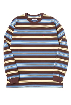 HRM Multi-horizontal stripe Long Sleeve T-shirts