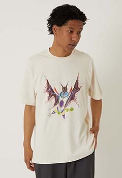 GENTLEFULLNESS リサイクルコットン Tシャツ/ BAT