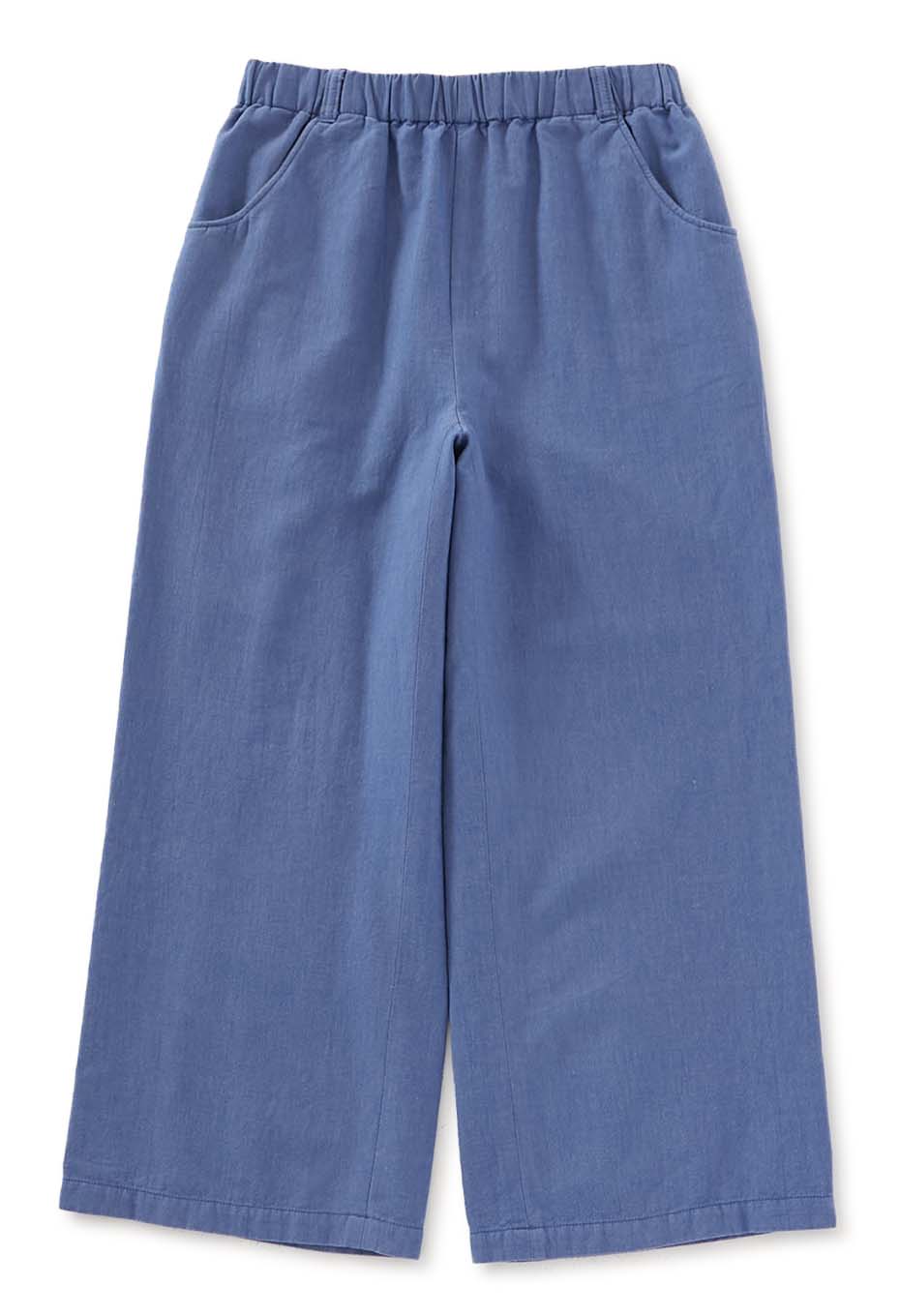 Paper Cotton Twill Dungaree Relaxed wide pants Women's