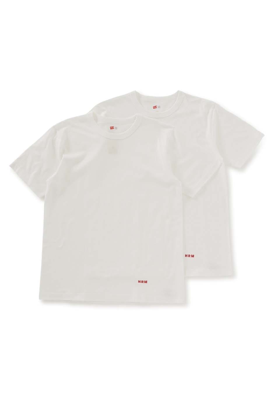 Hanes x HRM ヘムプリント 2パック Tシャツ