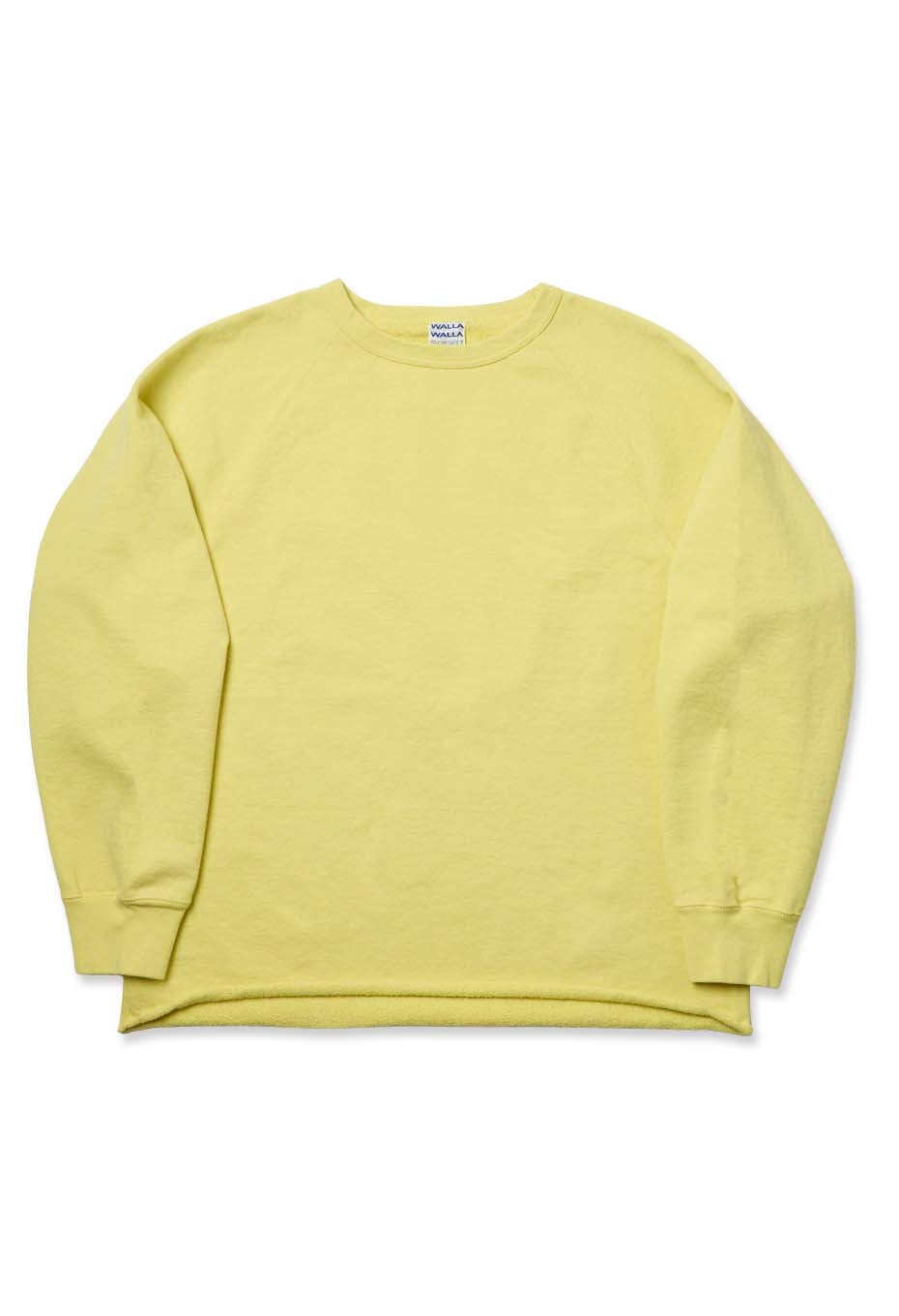 WALLA WALLA SPORT /13oz クルースウェットシャツ