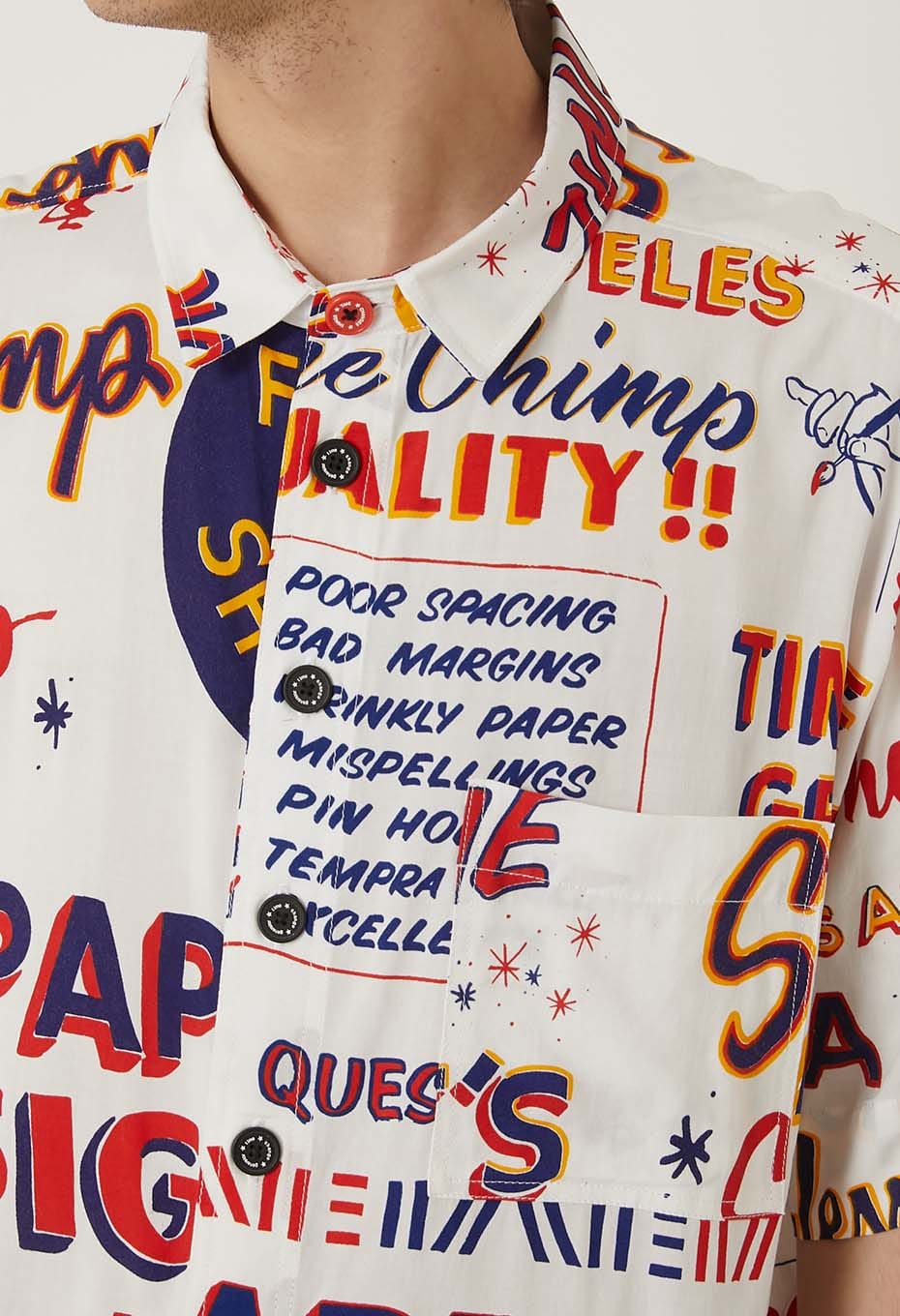 TIMECHANGE GENERATORシャツ/ブラウスTIME CHANGE GENERATOR TCG15 SHE CHIMP メイドシャツ