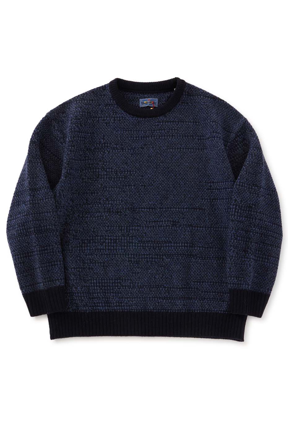 Machiakari Kanoko knit crew neck sweater