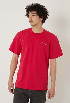 オーガニックコットン H.R.Market エンブロイダリー Tシャツ（XS / PINK）