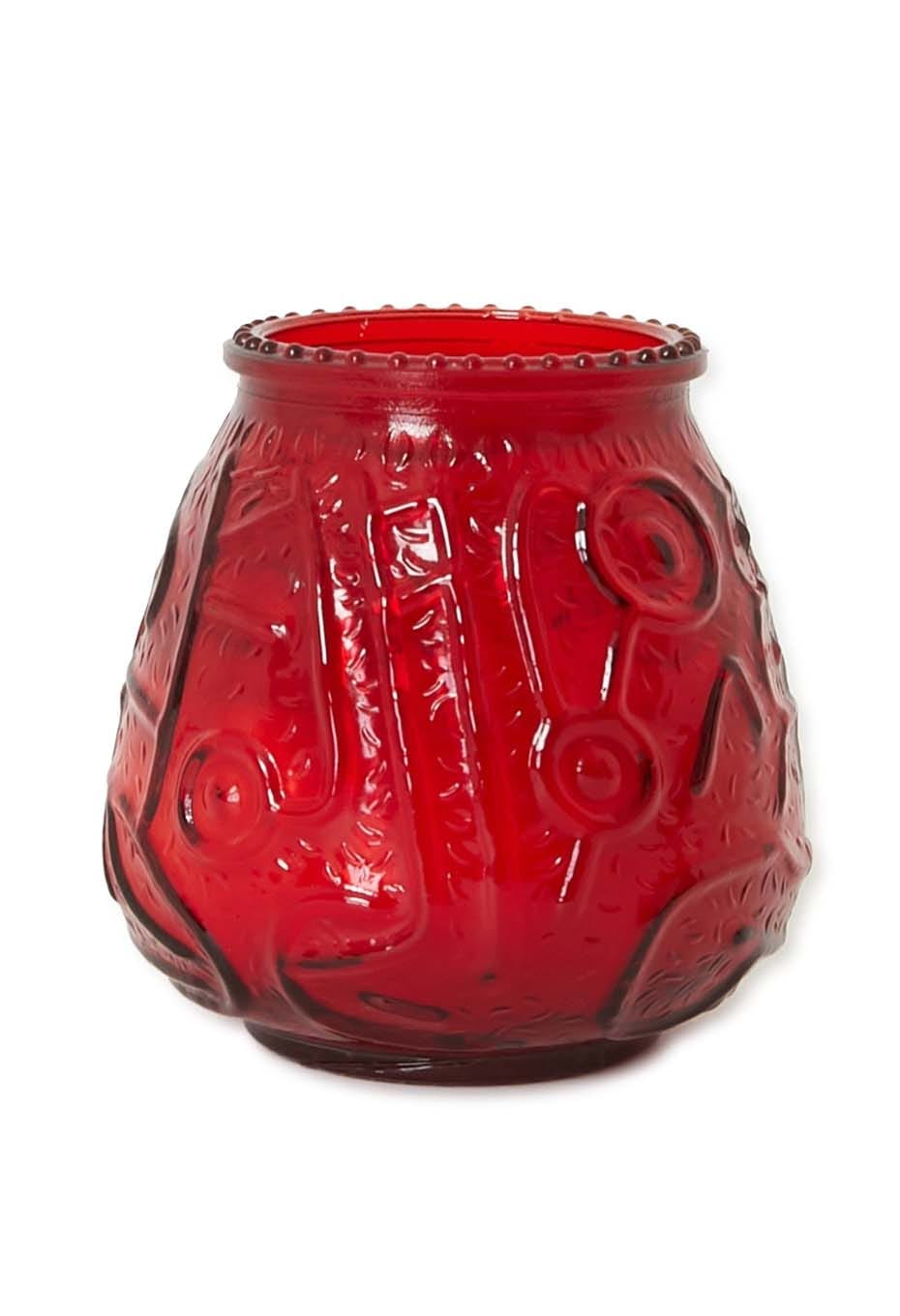 Venetian table glass candle