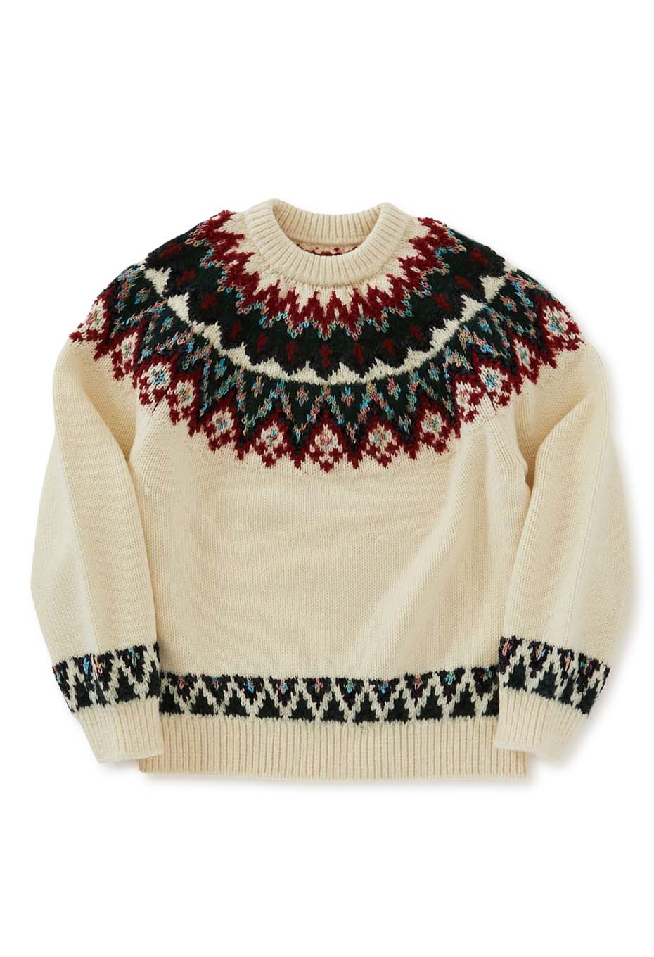 COOHEM Nordic knit pullover /13-234-027