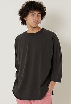 WALLA WALLA SPORT ソリッド ベースボール 3/4 Tシャツ