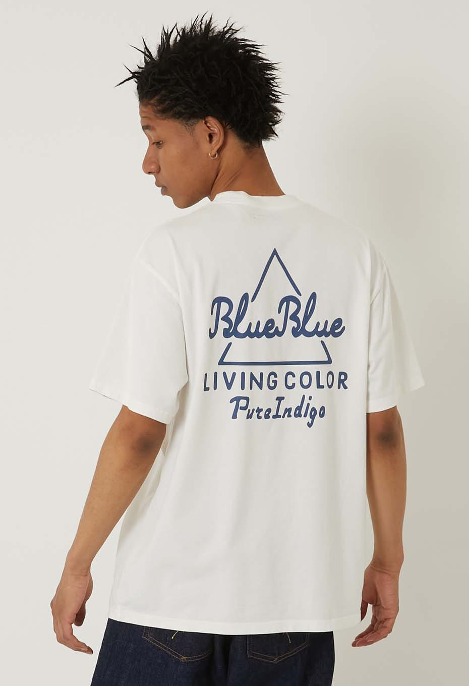 BLUE BLUE|Tシャツ|トライアングル BLUE BLUE ポケット ショートスリーブ Tシャツ