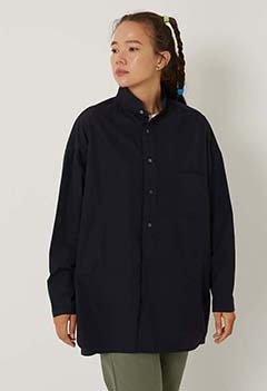 TICCA スタンド スクエアシャツ uni wash TBCA-113