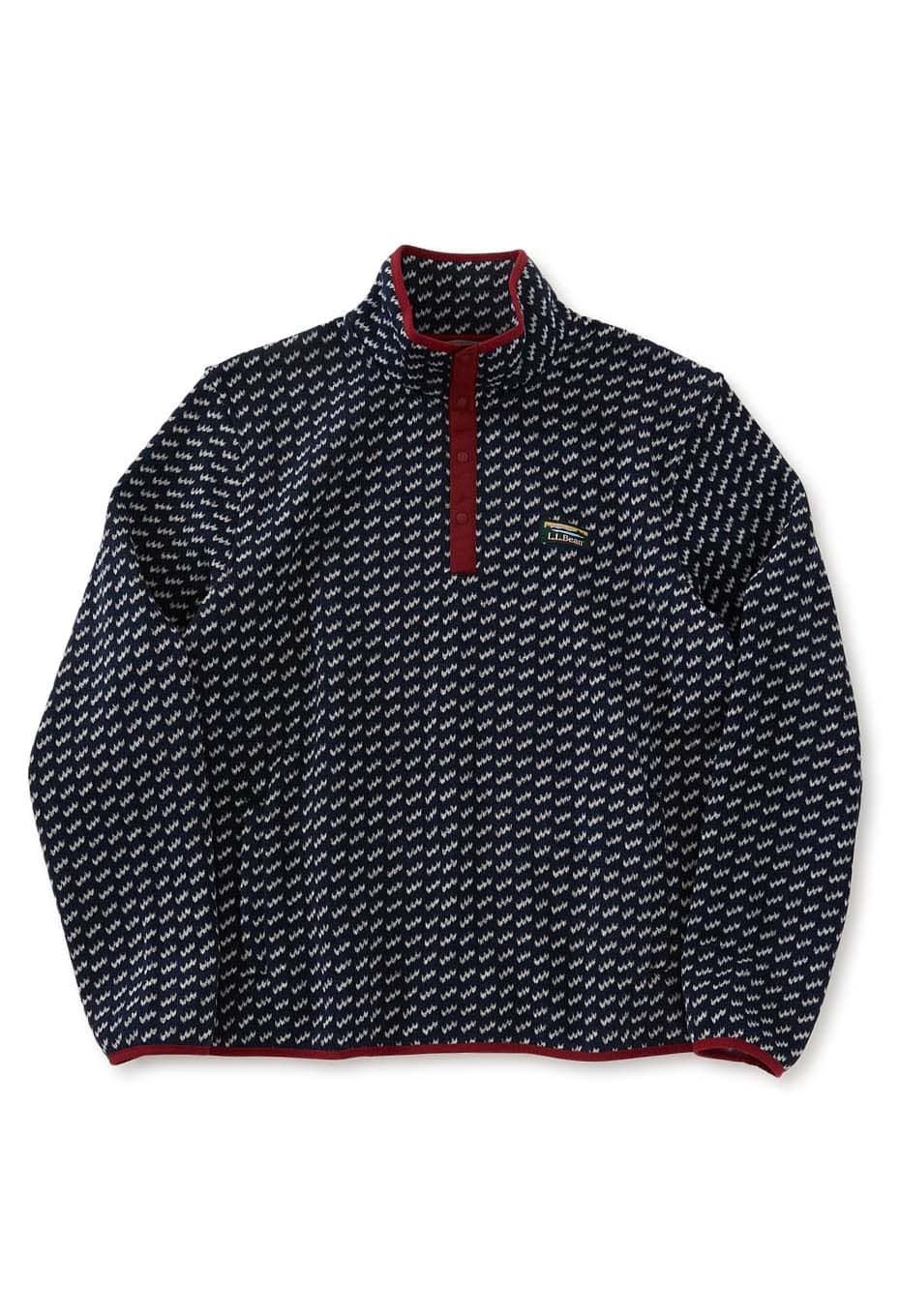 LLBEAN 500682 BEANS sweater fleece pullover