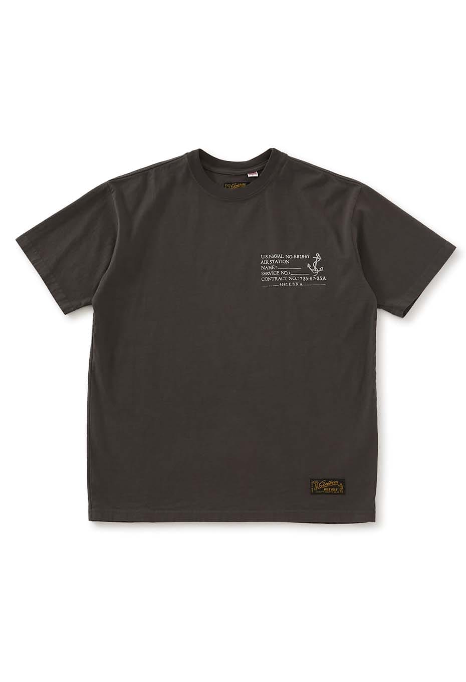 SOUTHERN MFG CO. BLUEBLUE ミルスペック プリント Tシャツ