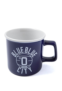 BLUE BLUE OSAKA NANIWA COLLEGE mug cup