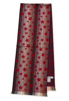 ANNE スター ストライプ ストール 30x180