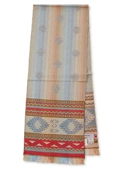ANNE ネイティブ ボーダー ストール 30x180
