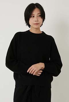 C.T.PLAGE RWS ウールカシミア ダメージ プルオーバー