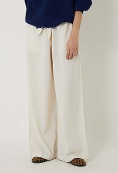 C.T.PLAGE カシミヤ リボンパンツ