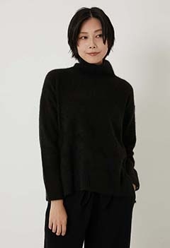 C.T.PLAGE ラクーンフォックス タートルネック プルオーバー