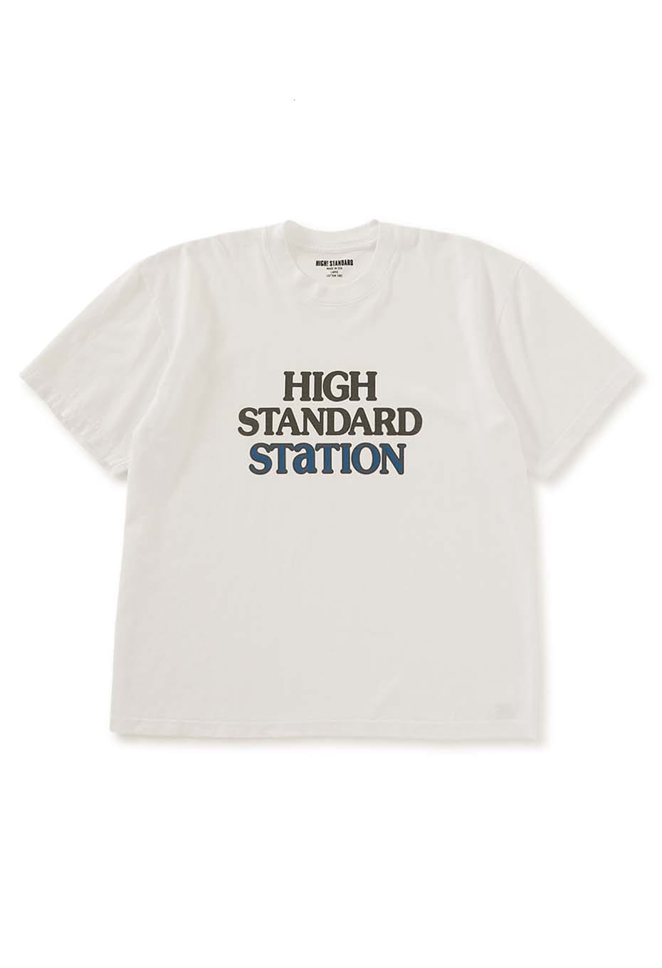 HIGH STANDARD STATION ショートスリーブ Tシャツ MADE IN USA
