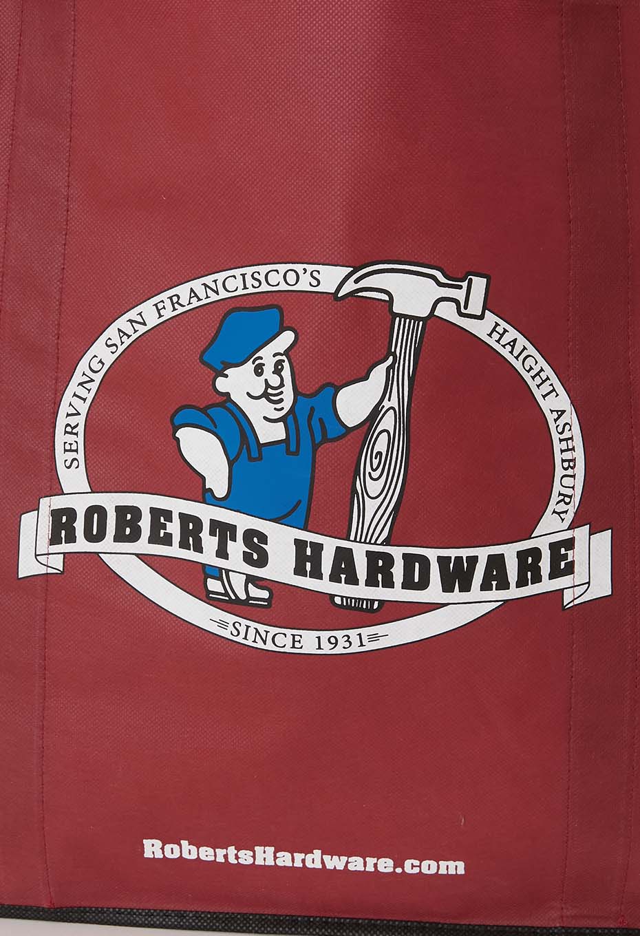 ROBERTS HARDWAREトートROBERTS HARDWARE /SAN FRANCISCO ペーパーバッグ