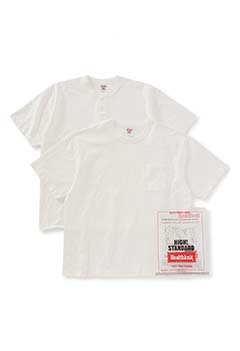 HEALTHKNIT x HIGH STANDARD /HENLEY CREW 2パック Tシャツ