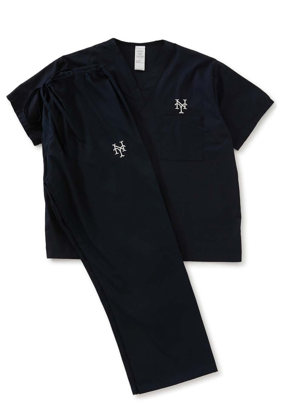NY EMBROIDERY スクラブ セットアップ