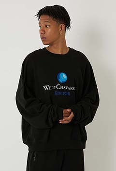 WILLY CHAVARRIA /AAP009 WILLYPEDIA bomber crew sweat fabric