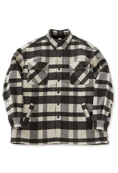 ★WILLY CHAVARRIA /ボアライニング シャツジャケット PLAID