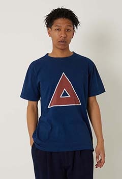 ウロコバッセン インディゴ Tシャツ
