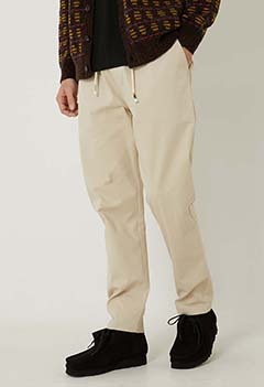 THE SILTED COMPANY ギャバジン コフィンパンツ 23FW