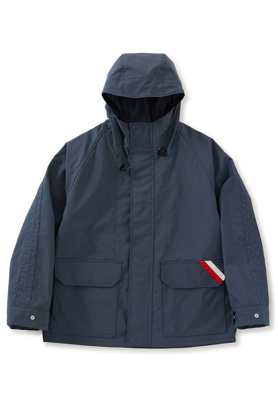 Polyester wool all weather line mountain parka