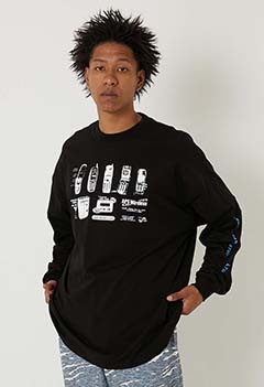 ARNOLD PARK STUDIOS /APS ワイヤレス ロングスリーブ Tシャツ