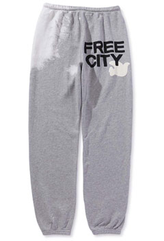 FREECITY FCBSWP076 BLEACHOUT SUPERFLUFF OG SWEAT PANT