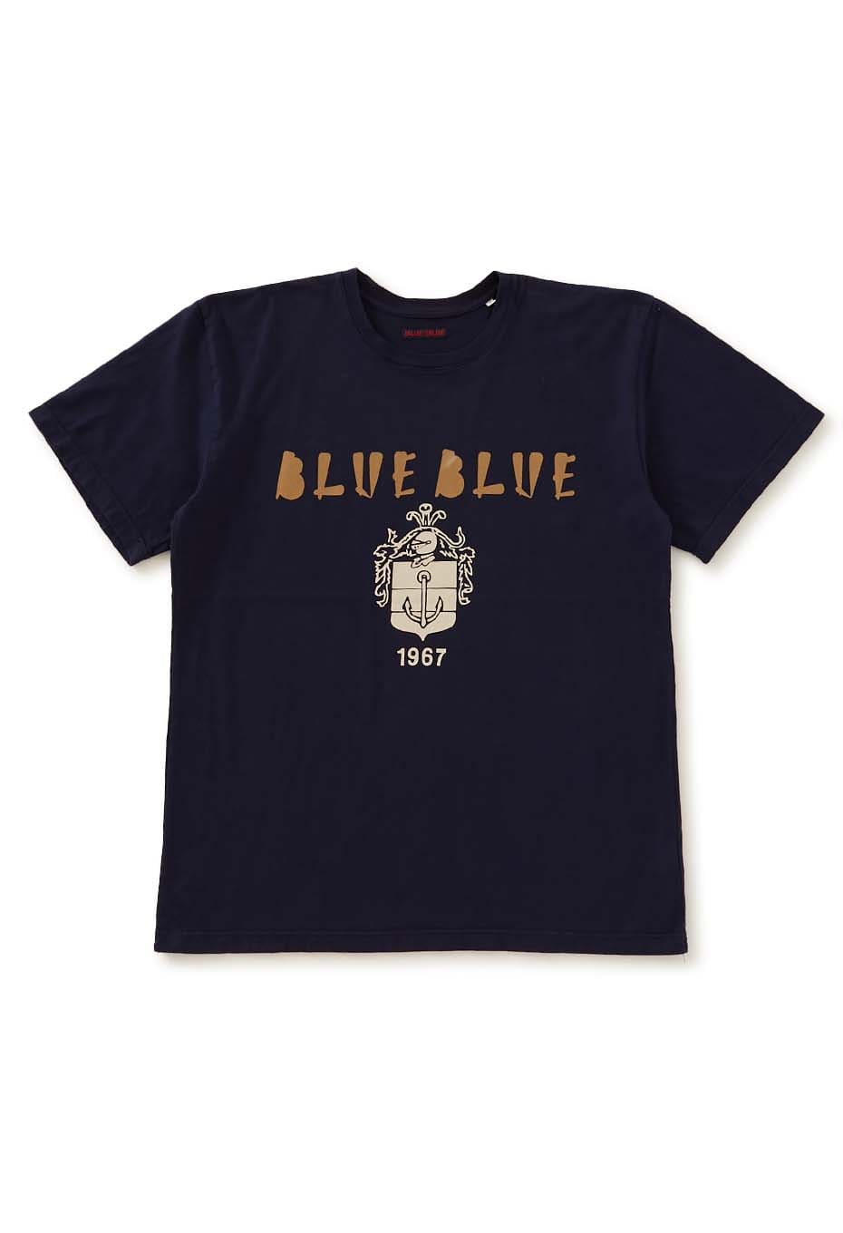 Needle BLUE BLUE short sleeve T-shirts