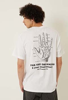 SNOWBIRD /5YEAR ショートスリーブ Tシャツ（M / WHITE）