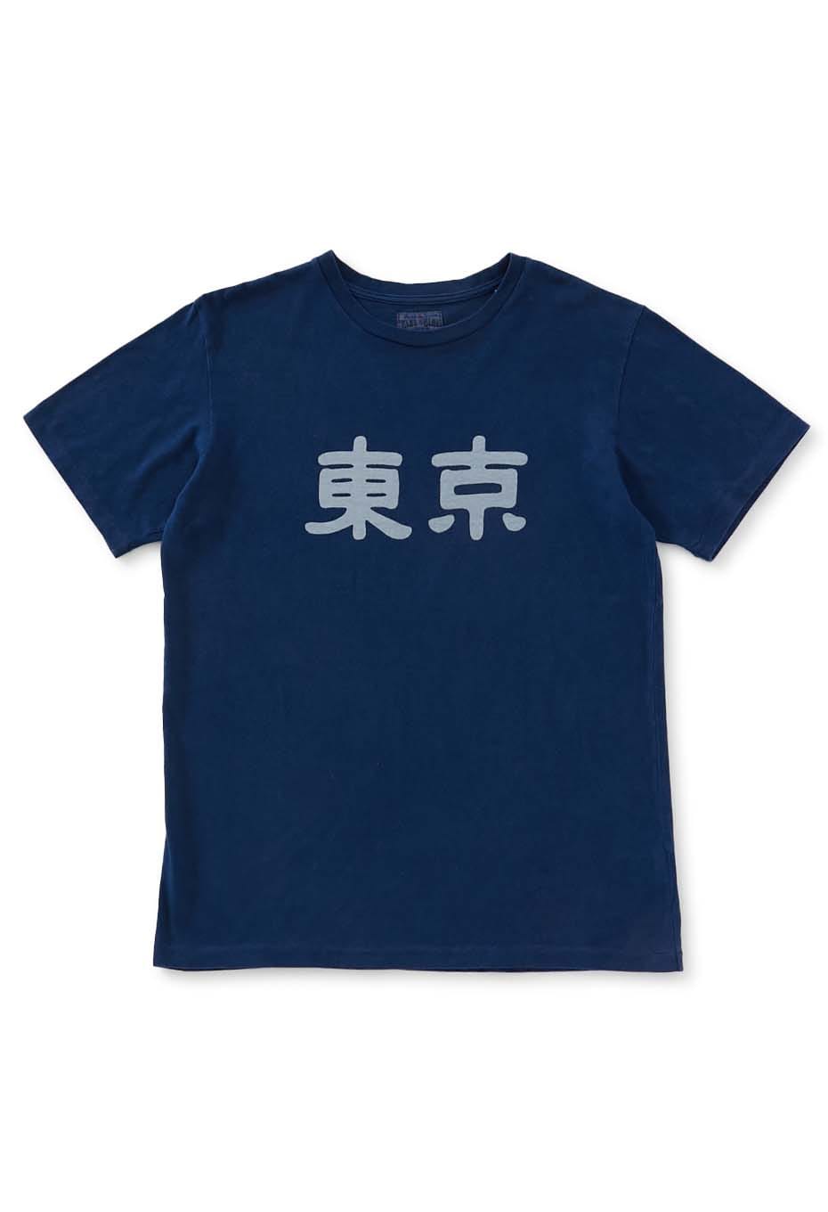 東京 バッセン インディゴ Tシャツ