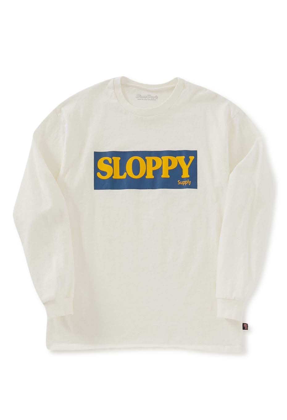 SLOPPY SUPPLY /SLOPPY HAM long sleeve T-shirts