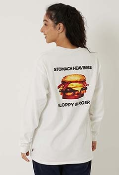 SLOPPY SUPPLY /SLOPPY BURGER ロングスリーブTシャツ